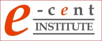 E-CENT logo 1 red line